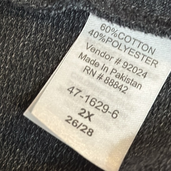 Ellos dark gray sweatshirt tunic - Picture 8 of 8